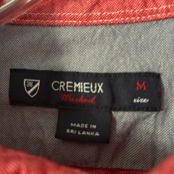Cremieux Washed Oxford shirt - Picture 3 of 6